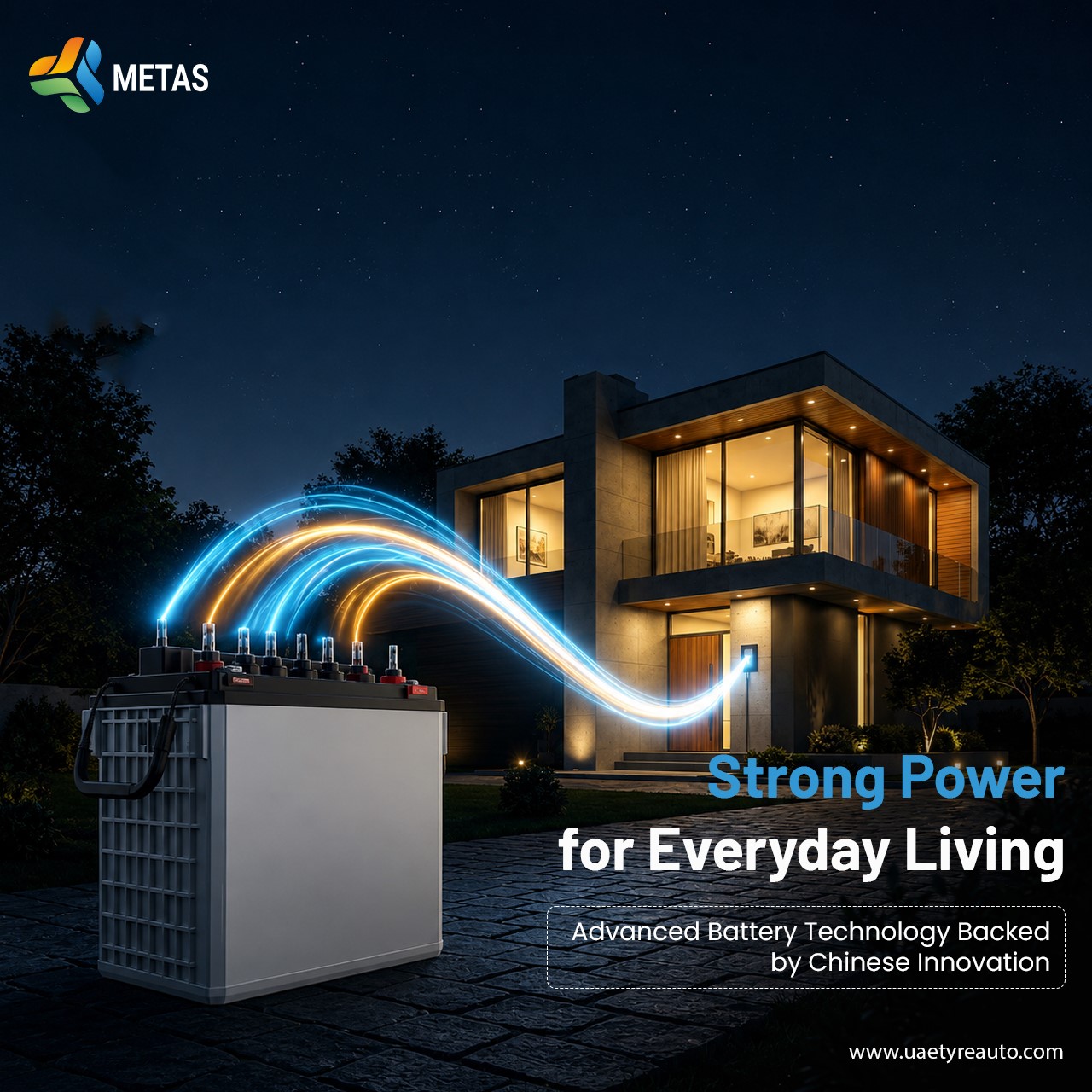 Power up your home with the reliability of METAS!